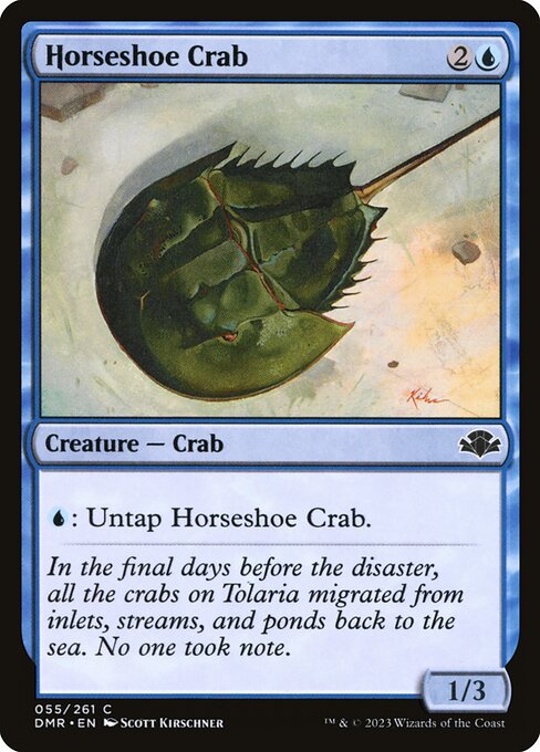 Horseshoe Crab (55) [Dominaria Remastered]