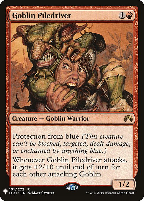 Goblin Piledriver (ORI-151) [The List]