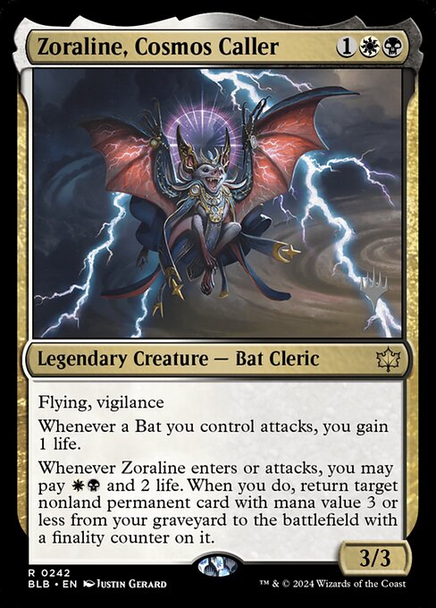 Zoraline, Cosmos Caller (242p) [Bloomburrow Promos]