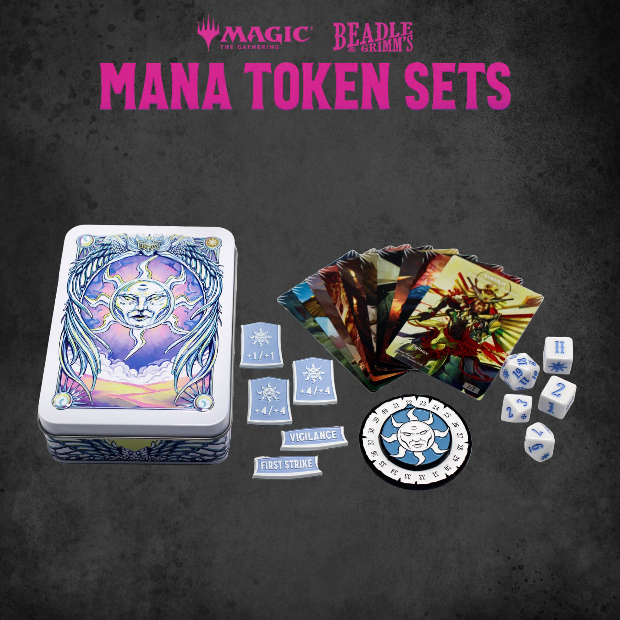 Beadle &amp; Grimm's Magic: The Gathering White Mana Token Set image 0