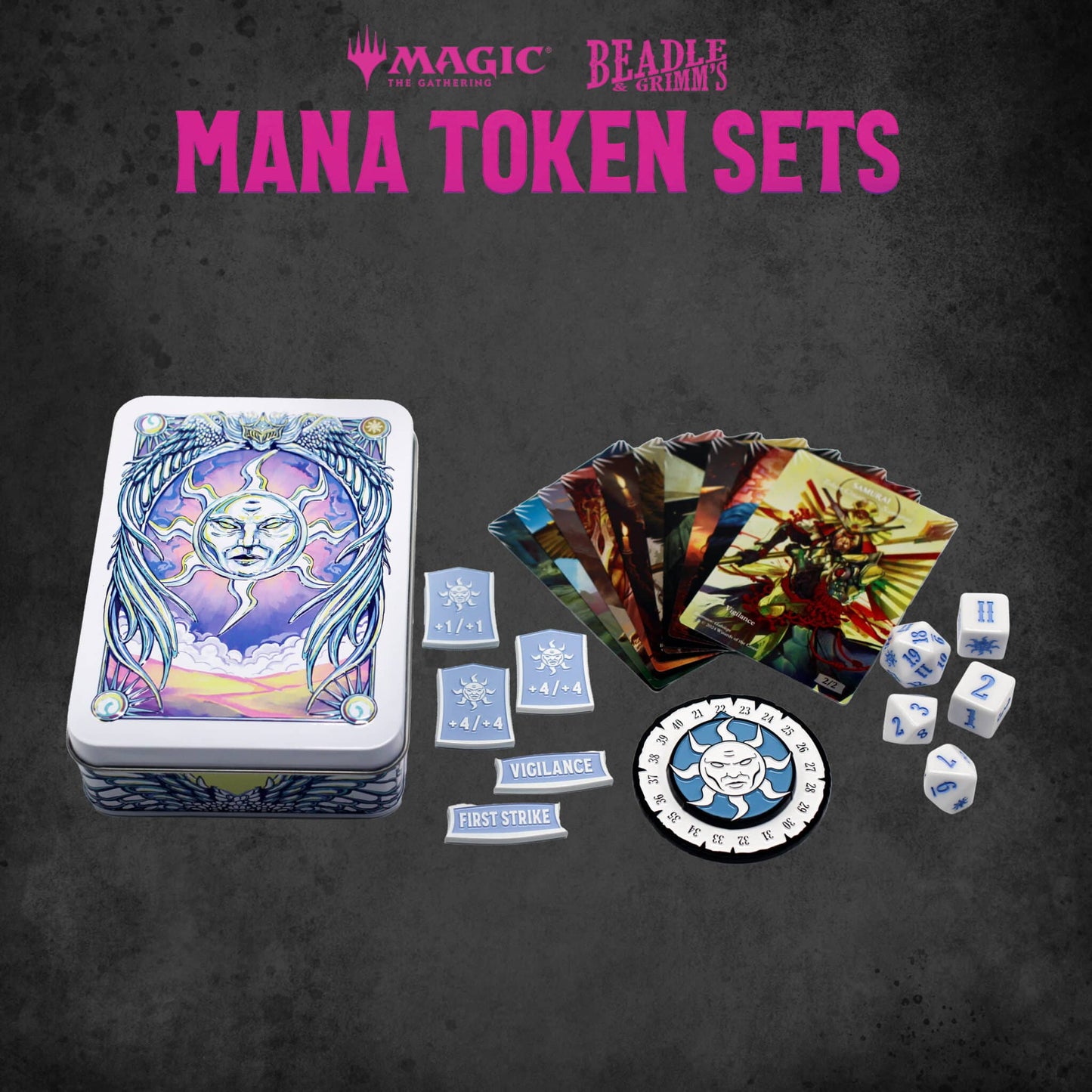 Beadle &amp; Grimm's Magic: The Gathering White Mana Token Set image 0