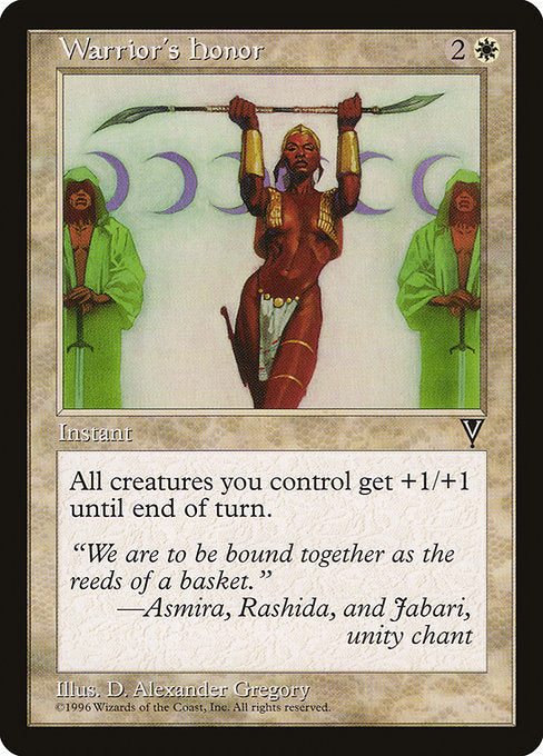 Warrior's Honor (24) [Visions]