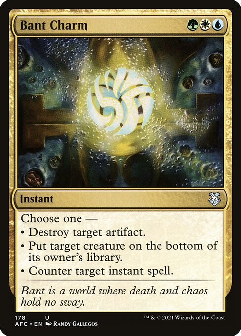 Bant Charm (178) [Forgotten Realms Commander]