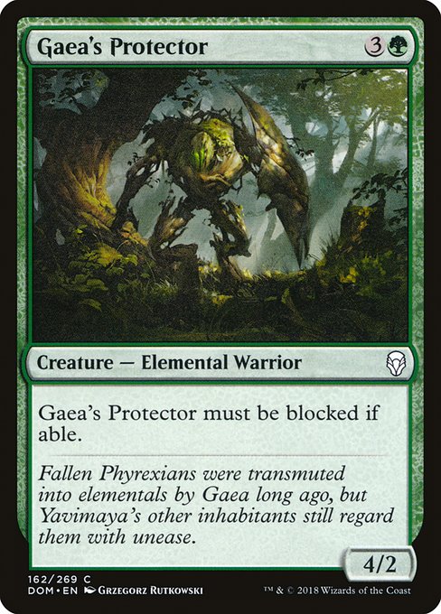Gaea's Protector (162) [Dominaria]