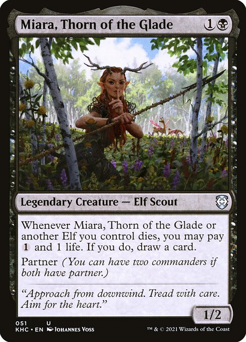 Miara, Thorn of the Glade (51) [Kaldheim Commander]