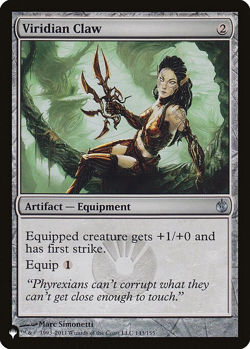 Viridian Claw (MBS-143) [The List]