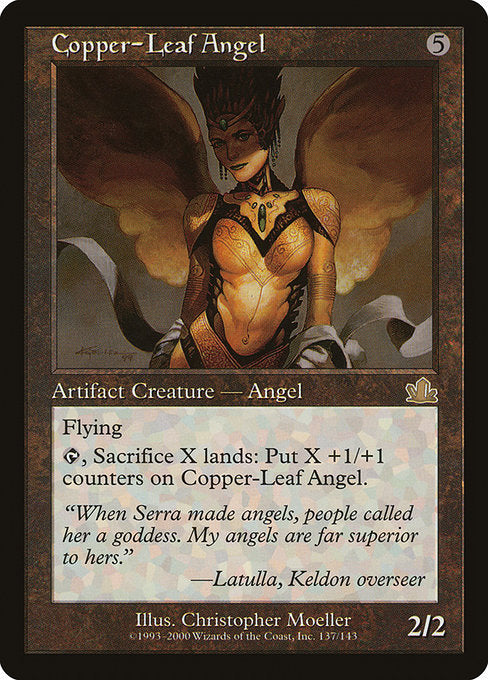 Copper-Leaf Angel (137) [Prophecy]