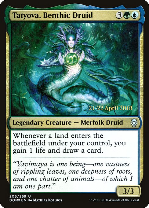 Tatyova, Benthic Druid (206s) [Dominaria Promos]