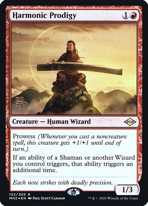 Harmonic Prodigy (132s) [Modern Horizons 2 Promos]