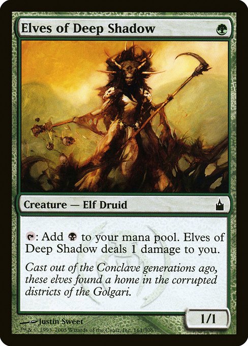 Elves of Deep Shadow (161) [Ravnica: City of Guilds]