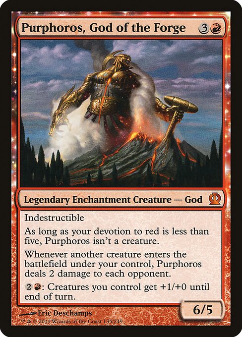 Purphoros, God of the Forge (135) [Theros]