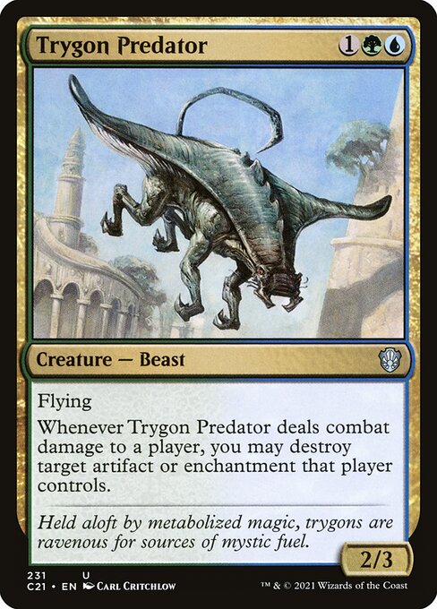 Trygon Predator (231) [Commander 2021]