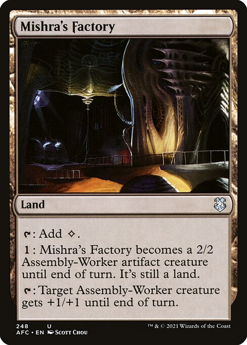 Mishra's Factory (248) [Forgotten Realms Commander]