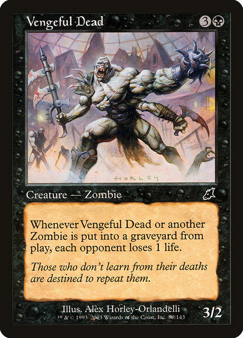 Vengeful Dead (80) [Scourge]