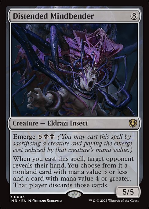 Distended Mindbender (3) [Innistrad Remastered]