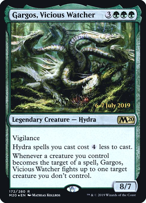 Gargos, Vicious Watcher (172s) [Core Set 2020 Promos]