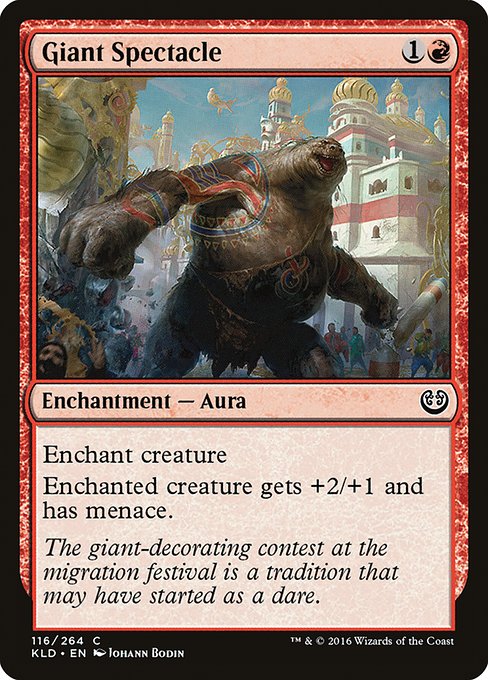 Giant Spectacle (116) [Kaladesh]