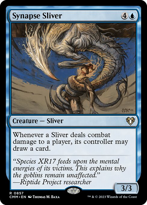 Synapse Sliver (857) [Commander Masters]