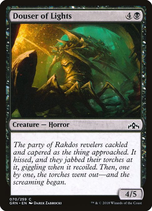 Douser of Lights (70) [Guilds of Ravnica]