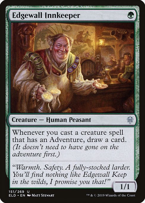 Edgewall Innkeeper (151) [Throne of Eldraine]