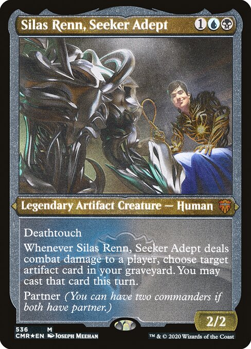 Silas Renn, Seeker Adept (536) [Commander Legends] [Etched]