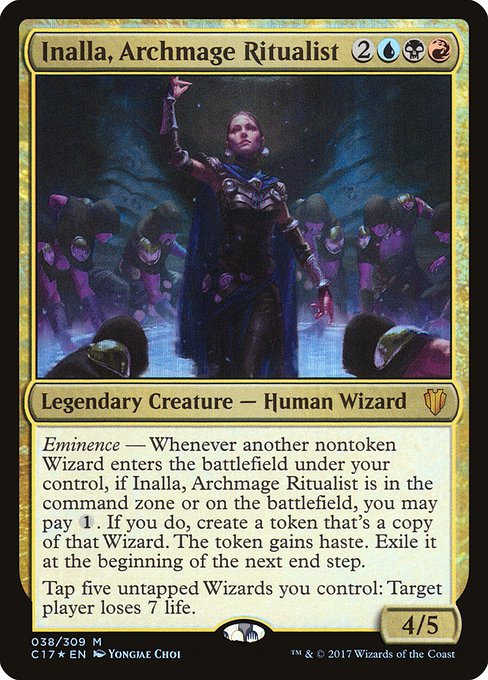 Inalla, Archmage Ritualist (38) [Commander 2017]