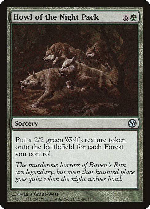 Howl of the Night Pack (69) [Duels of the Planeswalkers]