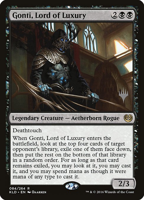 Gonti, Lord of Luxury (84p) [Kaladesh Promos]