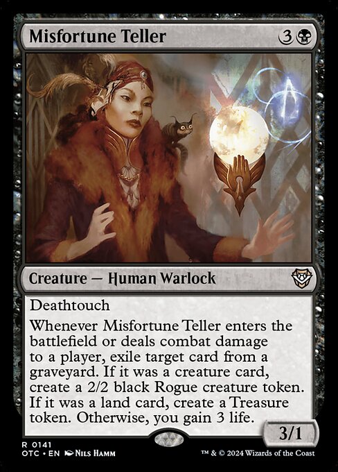 Misfortune Teller (141) [Outlaws of Thunder Junction Commander]
