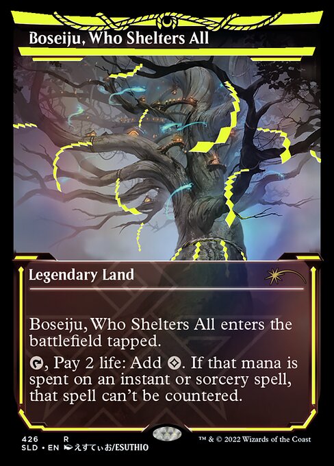 Boseiju, Who Shelters All (426) [Secret Lair Drop] [Showcase]