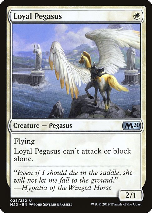 Loyal Pegasus (28) [Core Set 2020]