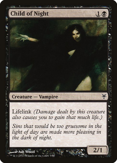 Child of Night (5) [Duel Decks: Sorin vs. Tibalt]