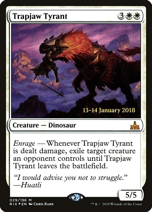 Trapjaw Tyrant (29s) [Rivals of Ixalan Promos]