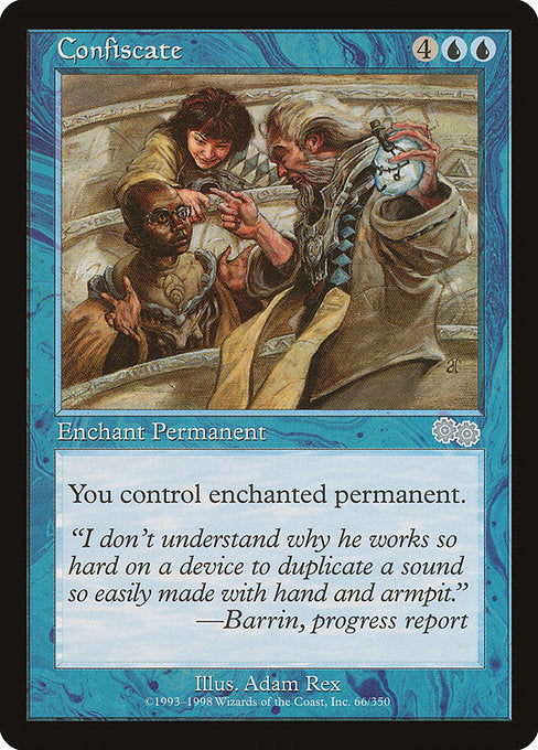 Confiscate (66) [Urza's Saga]