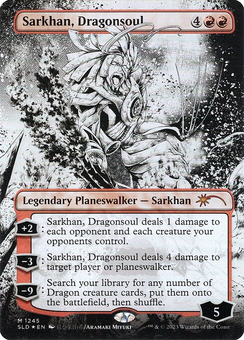 Sarkhan, Dragonsoul (1245) [Secret Lair Drop] [Borderless]