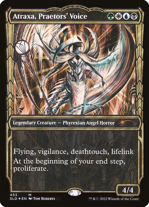 Atraxa, Praetors' Voice (453) [Secret Lair Drop] [Showcase]