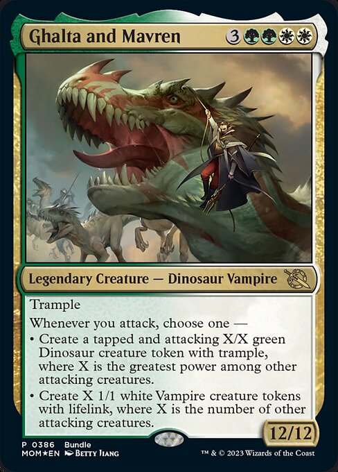 Ghalta and Mavren (386) [March of the Machine]