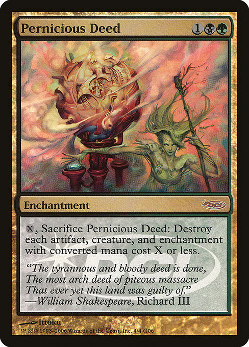 Pernicious Deed (4) [Judge Gift Cards 2006]