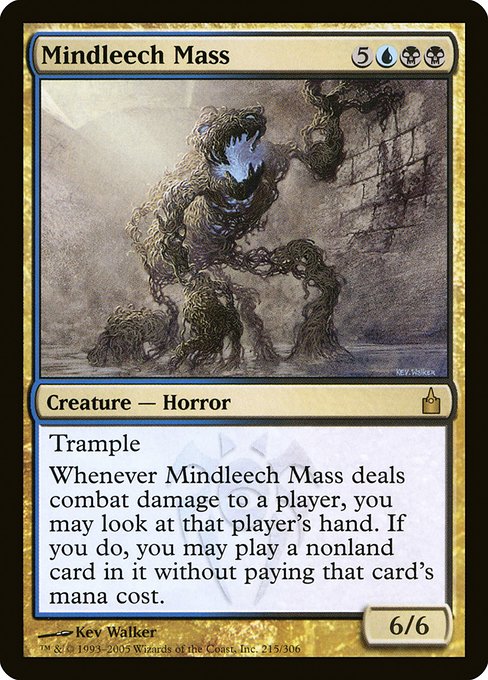 Mindleech Mass (215) [Ravnica: City of Guilds]