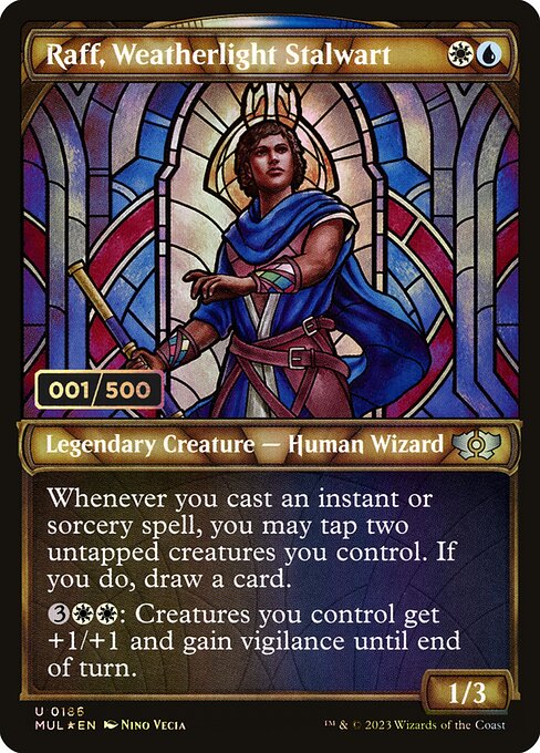 Raff, Weatherlight Stalwart (186z) [Multiverse Legends] [Showcase]