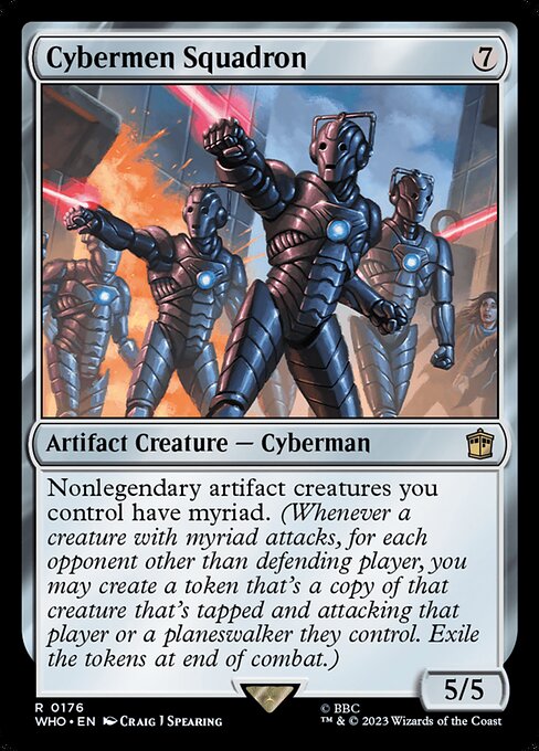 Cybermen Squadron (176) [Doctor Who]