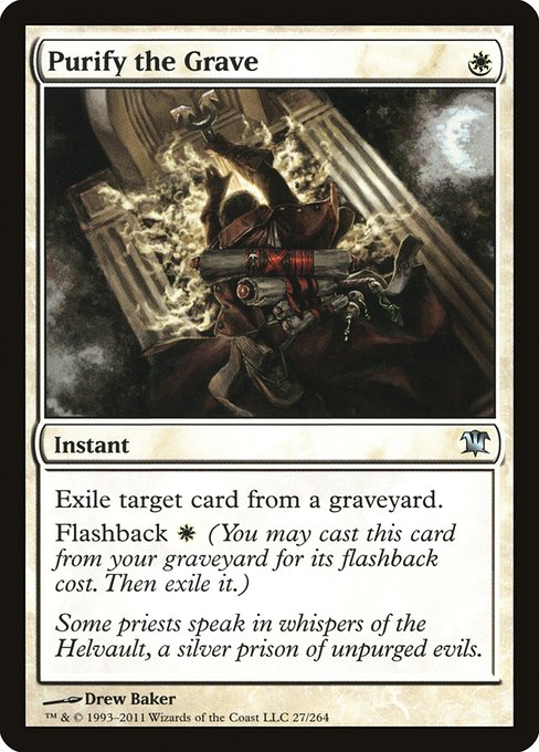 Purify the Grave (27) [Innistrad]