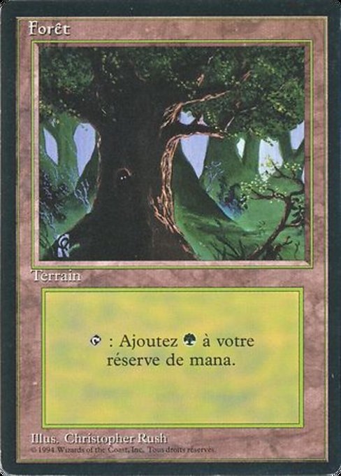 Forest (306) [Foreign Black Border]