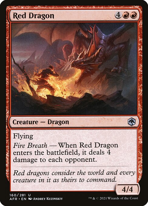 Red Dragon (160) [Adventures in the Forgotten Realms]