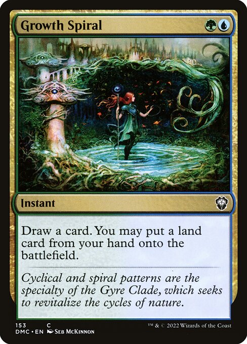 Growth Spiral (153) [Dominaria United Commander]