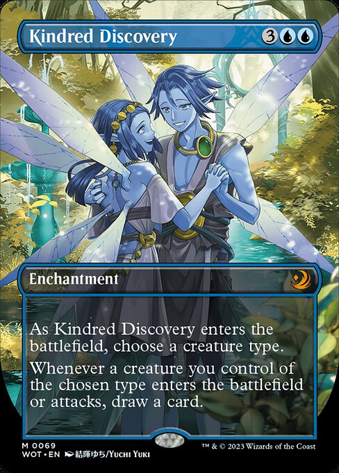 Kindred Discovery (69) [Wilds of Eldraine: Enchanting Tales] [Borderless]