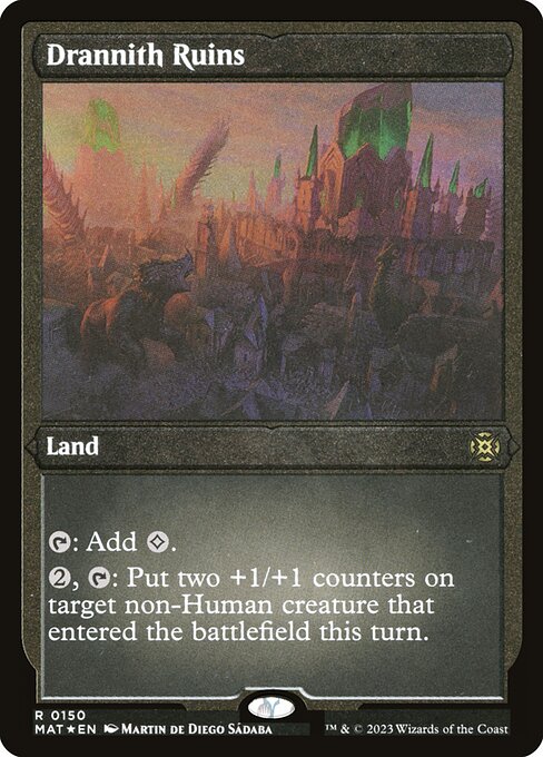 Drannith Ruins (150) [March of the Machine: The Aftermath] [Etched]