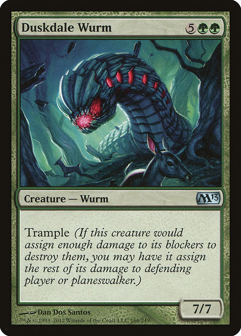 Duskdale Wurm (166) [Magic 2013]