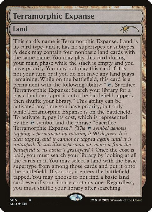 Terramorphic Expanse (585) [Secret Lair Drop]