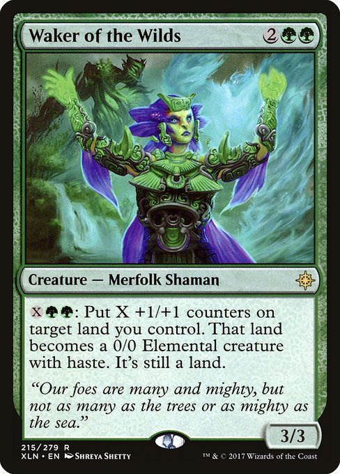 Waker of the Wilds (215) [Ixalan]